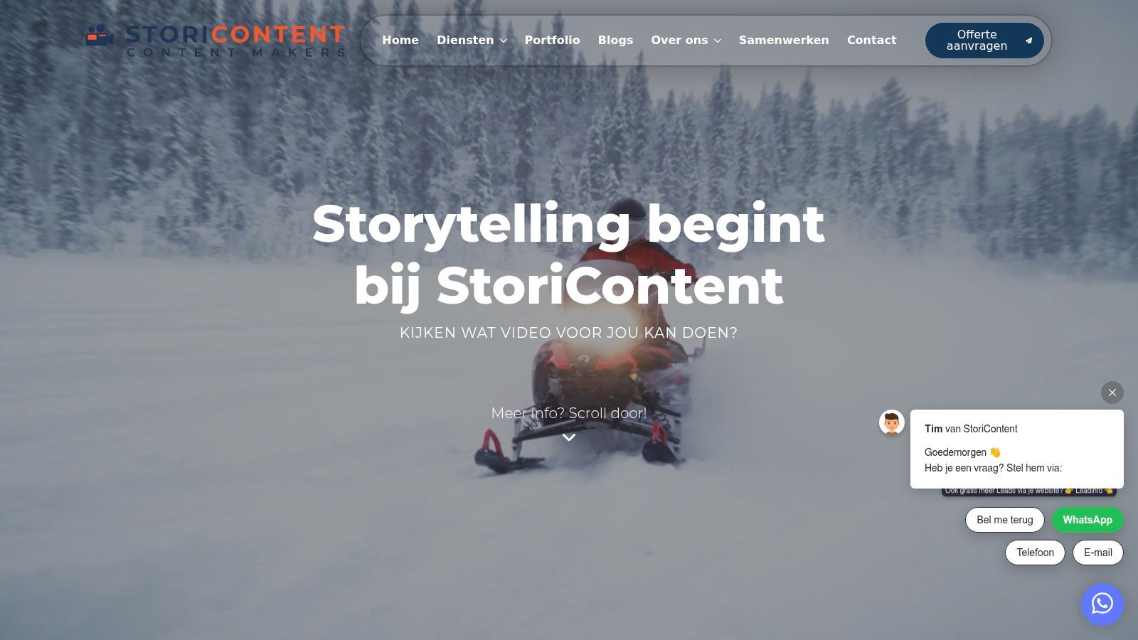 Screenshot from https://storicontent.nl